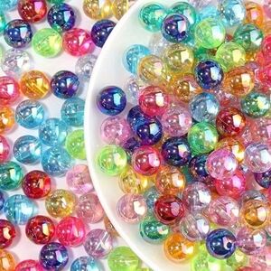 🌴10 For $25🌴♡30 transparent acrylic beads